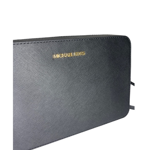 Michael Kors EW Crossbody bag Black Jet Set Large - Picture 5 of 11